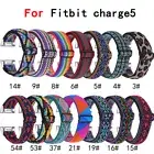 For Fitbit Charge 5 6 Replacement Band Bohemia Woven Nylon Elastic Strap Band