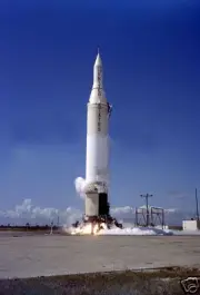 Juno-II ABMA US Expendable Launch Rocket Mahogany Kiln Dry Wood Model Small New