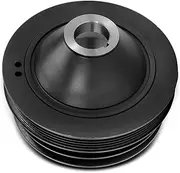 A-Premium Harmonic Balancer Compatible with Dodge Ram 50 1990-1991 Raider 1989 Mitsubishi Mighty Max 1990-1994 Montero 1989-1994 3.0L Replace# MD141468