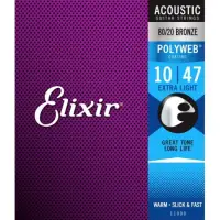 在飛比找momo購物網優惠-【ELIXIR】POLYWEB EXXF-11000 民謠吉