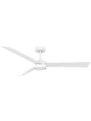 Climate IV 132cm DC Fan with Light in White