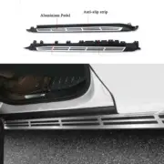 Black Running Boards Side Step Nerf Bars Protector fits for BMW X3 G01 2018-2020