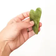 Gua Sha: Real Green Jade | Zero Waste Packaging