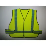 Honeywell Green Safety Vest with Reflective Strips (HON rws-50004-EBAY) unisex