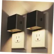 DORESshop LED Night Lights Plug into Wall [2 Pack], Plug in Nightlight, 3