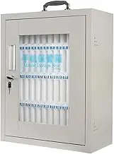36 Bit Cell Phones Storage Cabinet, with Handle Storage Locker Box,Steel Clear Box Wall Mounted Cell Phone Cabinet,for Office Classroom (Size : 48)