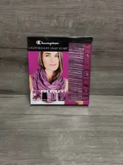 Champion Women Lightweight 28" Snap Scarf Drape Front Soft Feel Pink NEW SEALED