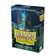Dragon Shield Jade Matte Japanese 60 Card Sleeves