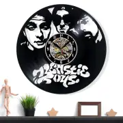 Beastie Boys Vinyl Wall Clock - Retro Decor - Unique Home Accent - Perfect Gift