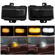 Switchback LED Side Marker Mirror Light For Ford 15-22 F250 F350 F450 Super Duty (for: Ford)