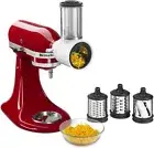 NEW KitchenAid KSMVSA Fresh Prep Slicer/Shredder Attachment - White