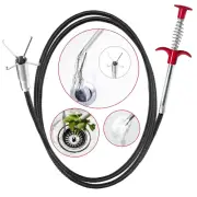 Drain Snake Hair Drain Clog Remover Tool - Sink Drain Cleaner for Sewer Kitch...