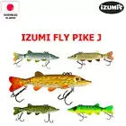 IZUMI Fly Pike J 115 11.5 cm, 22 g Japan Slow Sinking Fishing Wobbler
