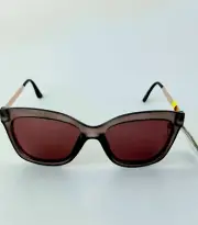 Foster Grant Polarized Maxblock 100% UVA/UVB Protection, Matte Brown Sunglasses