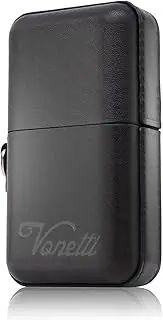 VONETTI Alpha Shield Elegante - Premium RFID Signal Blocker Box - Smart Car Key Faraday Signal Protector, Keyless Go RFID Blocking Case, Crypto Wallet Safe Box, Signal Blocker Faraday Tin (Black)