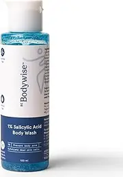 Be Bodywise 1% Salicylic Acid Body Wash | Prevents Body Acne & Exfoliates Skin | With Chamomile Extract | 100ml