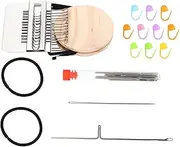 Diy Knitting Machine Tools Knitting Chunky Weaving Loom for Diy Wood Loom 12 Needles Set Personalized Fabric Weaving Toy