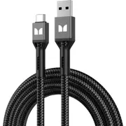 Monster 60W USB-C to USB-A Cable 2m (Black)