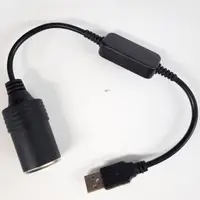 在飛比找蝦皮商城優惠-USB5V轉12V行車紀錄器供電 USB轉點煙器母座 Gog