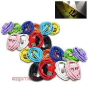 LOT 20 6FT USB SYNC POWER CHARGER CABLES IPHONE IPOD TOUCH CLASSIC NANO IPAD NEW