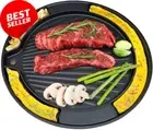 Korean BBQ Egg Grill Pan Nonstick Aluminum Multi Pan for Induction Cooking