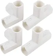 CATIEBYE Plastic Playpen Connectors Baby Playpen Replacement Parts for Safety Gate Attachments Stabilizer Kit