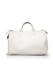 2008 White Epi Leather Speedy 30