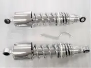 Honda CB750 Nighthawk Short Chrome Dual Spring Shocks 12.25"