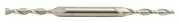 5/32" Mini Double-Ended End Mill, HSS, Long 2-Flute, 3/16" Shank, by MDX