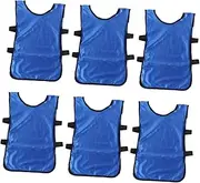 [BESPORTBLE] 6pcs Training Vest Scrimmage Team Practice Vests Soccer Jerseys for Outdoor Vest Boys Vest Athletic Tank Top Training Waistcoat Football Vest Scrimmage Vest Basketball Bib