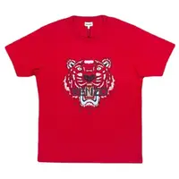 在飛比找momo購物網優惠-【KENZO】男款 虎面圖案 短袖T恤-紅色(M號)
