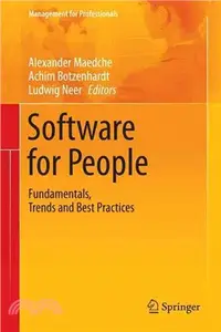 在飛比找三民網路書店優惠-Software for People ― Fundamen