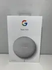 Google Nest Mini 2nd Generation Smart Speaker- Chalk GA00638-US. New, Sealed.