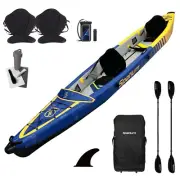 Spatium Inflatable 2 or 3 person drop stitch Kayak durable and High strength