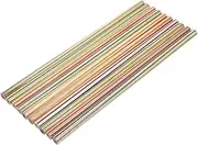 CAXUSD 7- Rainbow Wooden Pencils Mini Pencils for Students Artistic Creativity