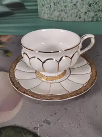 在飛比找Yahoo!奇摩拍賣優惠-外貿骨瓷描金濃縮咖啡杯