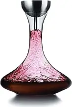 Houdini Wine Decanter with Wine Shower Funnel and Sediment Strainer