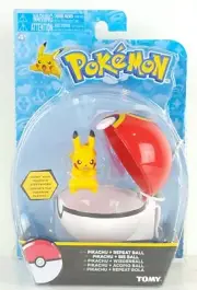 Tomy Pokemon Pikachu With Repeat Ball Brand New Kids Toy Gift Fast Shipping