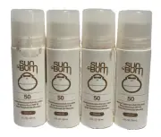 4 PACK - Sun Bum SPF 50 Mineral Sunscreen Roll-On Lotion (EXP 02/2025)