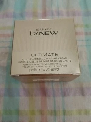 Avon Isa Knox Lxnew Ultimate Rejuvenating Dual Night Cream 0.85 oz.