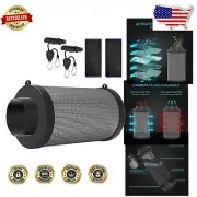 6 Inch Air Carbon Filter - Odor Control with Australian Charcoal for Grow Tents