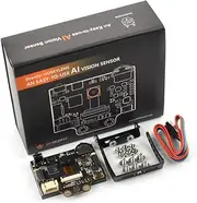 DFROBOT HUSKYLENS Smart Vision Sensor with Silicone Case for LattePanda, Raspberry Pi or Micro:bit | AI Camera Support Object/Line Tracking, Face/Object/Color/Tag Recognition