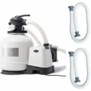 Krystal Clear Filter Sand Intex Pump Pool 3000GPH Above Ground Automatic Timer