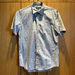 英國倫敦奢侈品品牌AQUASCUTUM  雅格獅丹 男裝 上衣 短袖襯衫SIZEM