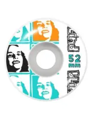 Blind Psychedelic Multi Girl Wheels White | 52mm/99a
