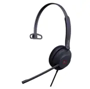 Yealink UH37 Mono USB Wired Headset, UC, USB-C/A, 35mm Speaker, Busylight, Leather Ear Cushion,HD Audio, 2Mic Noise Killer, Microsoft Teams UC UH37 Mono UC USB-C/A