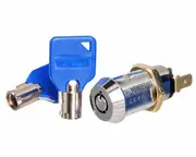 BDS Key Switch Lock 09351211 Tubular On Off Spring Return Keyed To Differ