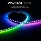 5mm WS2812B 2020SMD RGBIC LED Strip Light Individually Addressable ICTape DC5V