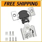 Premium 30-Pack Hidden Hinges for Cabinets - Smooth Self Closing in Satin Nickel