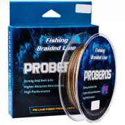 2 PCS PROBEROS 4 Edits 100M Strong Horse Fish Line, Line number: 3.0 / 30LB(Gree